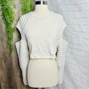 Zara Knit Sleeve Top